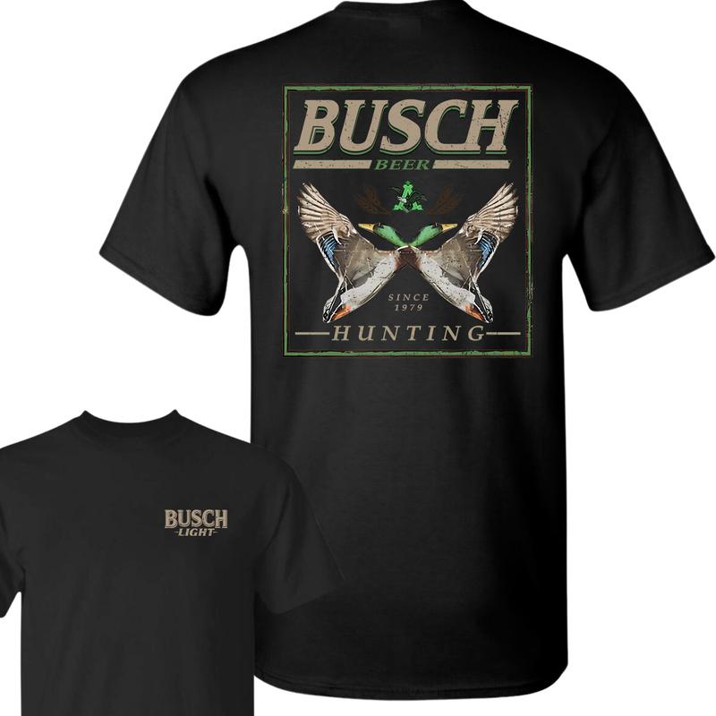 Busch Beer Hunting Duck T-Shirt, Unisex T-Shirt, Full Color T-Shirt, For Men, For Women