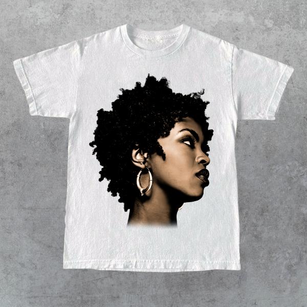 Exotic Lauryn Hill T-Shirt, Lauryn Unique Shirt, Pop Culture Tee, Hip Hop Graphic T-shirt