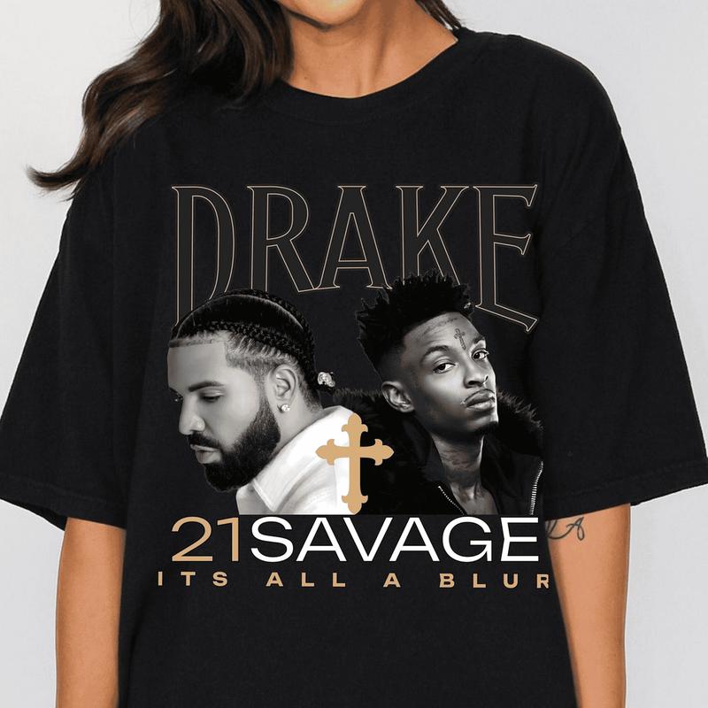 Drakesss 21 Savage Shirt, Drakesss Merch, 21 Savage Merch, Its All A Blur Tour Merch, Drakesss Shirt, 21 Savage Shirt, Champagne Papi Shirt