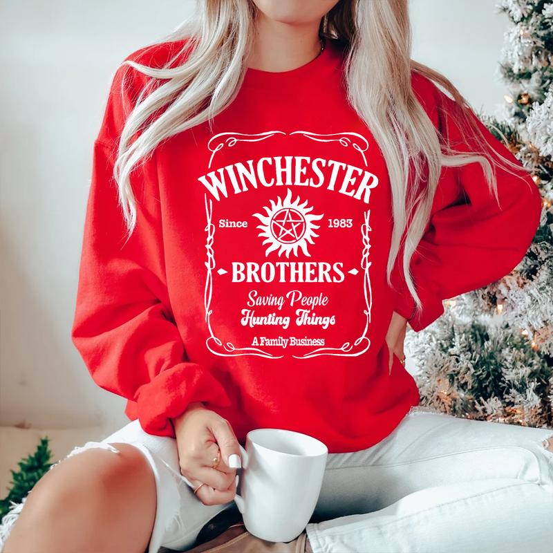 Supernatural T Shirt, Winchester Brothers T Shirt, Gift For Woman and Man Unisex T-Shirt Sweatshirt Hoodie