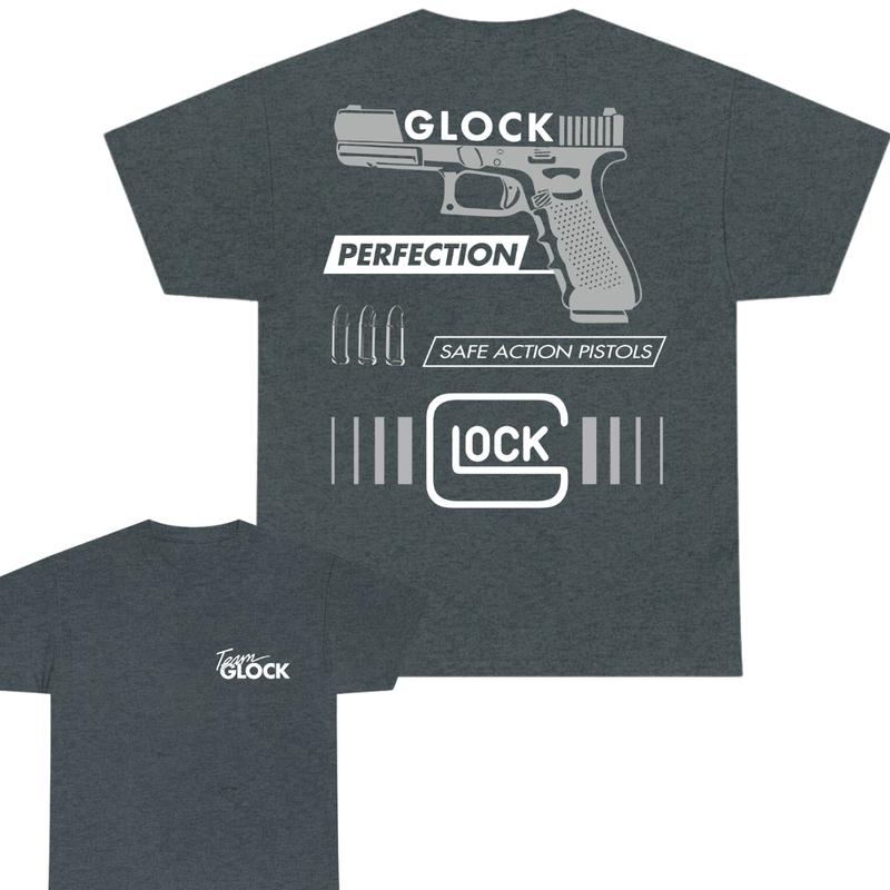 Team Glock T-shirt - IN GLOCK WE TRUST - TEAM GLOCK - 2 Side - Glock Shirt - Menswear - Womenswear - Unisex Tee