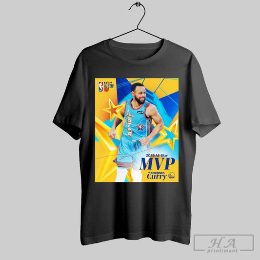 Stephen Curry Golden State Warriors 2025 Nba All Star Mvp T Shirt