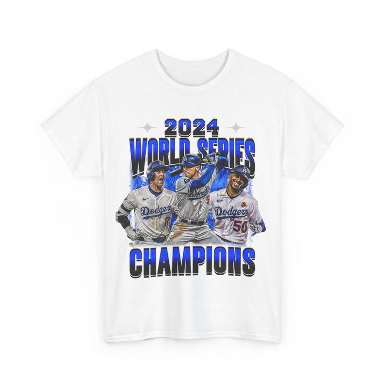 2024 World Series Champion Dodgerrr, Casual Sport Shirt Trendy Fan Gear Perfect Gift for Baseball Fans, Short Sleeve Summer Fashion Hip Hop Streetwear Style, Y2k 2000 Shirt, Gift Idea