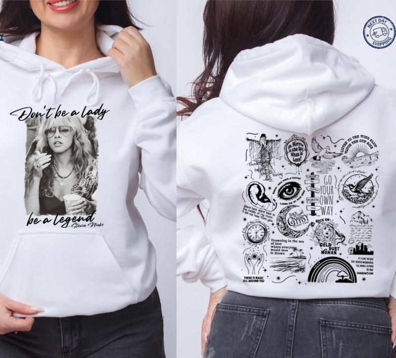 Tracklist Stevie Nicks 2 Sides Newest Shirt Sweatshirt Hoodie, Silver Springs Shirt Unisex, Gifts For Her