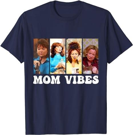 90Ã¢â‚¬â„¢s Mom Vibes Funny Mom Life Mother's Day Gift T-Shirt