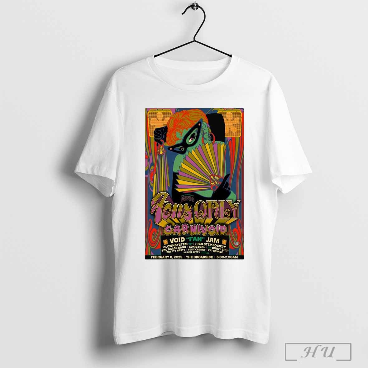 Poster Fans Only Carnivoid February 8 2025 New Orleans La