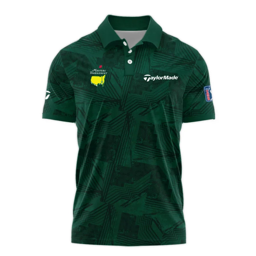Masters Tournament Taylor Made Sublimation Sports Dark Green Polo Shirt Style Classic Polo Shirt For