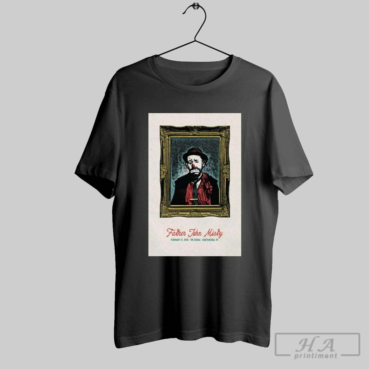 Poster Father John Misty Tour February 12 2025 The Signal Chattanooga Tn T Shirt