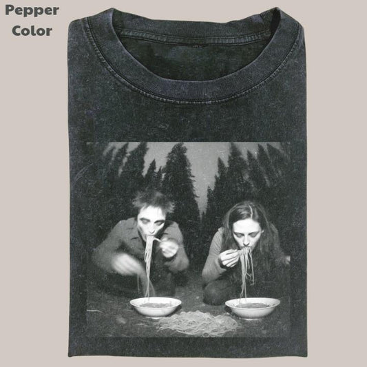 Twilight Vintage Tee, Bella Edward T-Shirt, Meme Cringe Funny Dumb Shirts, Unisex Movie Shirt Menswear Womenswear Streetwear