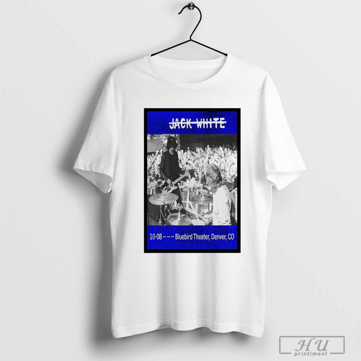 Show Denver, CO Tour Oct 8 2024 Jack White Bluebird Theater Shirt