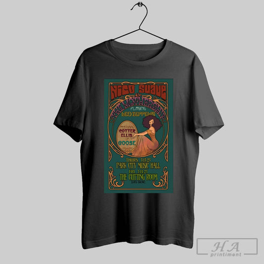 Poster Nico Suave The Mothership Tour New York March 13 2025 Park City Music Hall T Shirt