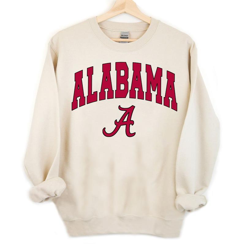 Alabama Crimson Tide NCAA Football Vintage Shirts, Graphic University of Alabama NCAA Basketball Team Shirt, Gift Top Unisex Cotton Shirt For Sport Fan, Men, Women, Classic Football Shirt