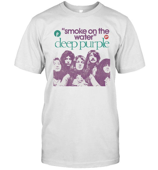 Deep Purple Smoke On the Water Photo T-Shirt