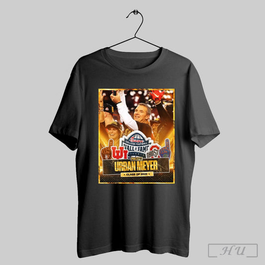 Poster Urban Meyer Coach Chick Fil A College Football Hall Of Fame Class Of 2025 Atlanta Fox Cfb T Shirt