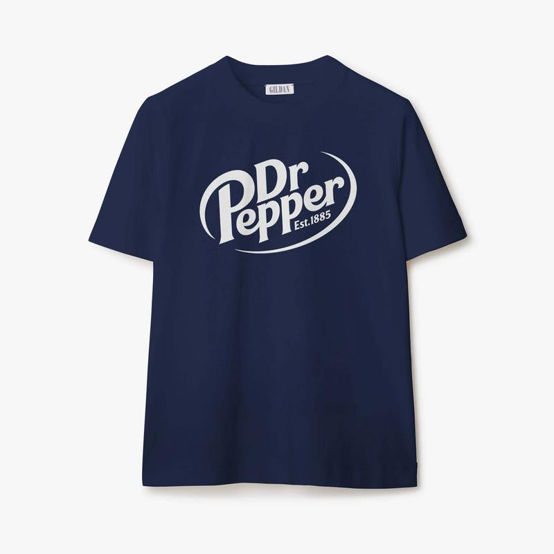 Dr. Pepper Unisex T-Shirt, Sweatshirt, Hoodie  Available in Sizes S-3XL Crewneck Classic