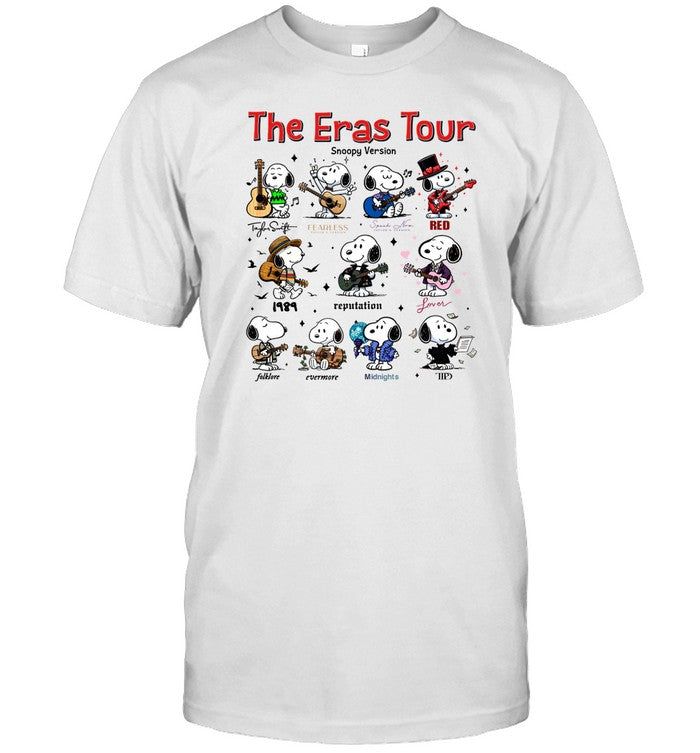 Dorisslaineeee The Eras Tour Snoopy Guitar Version Shirt