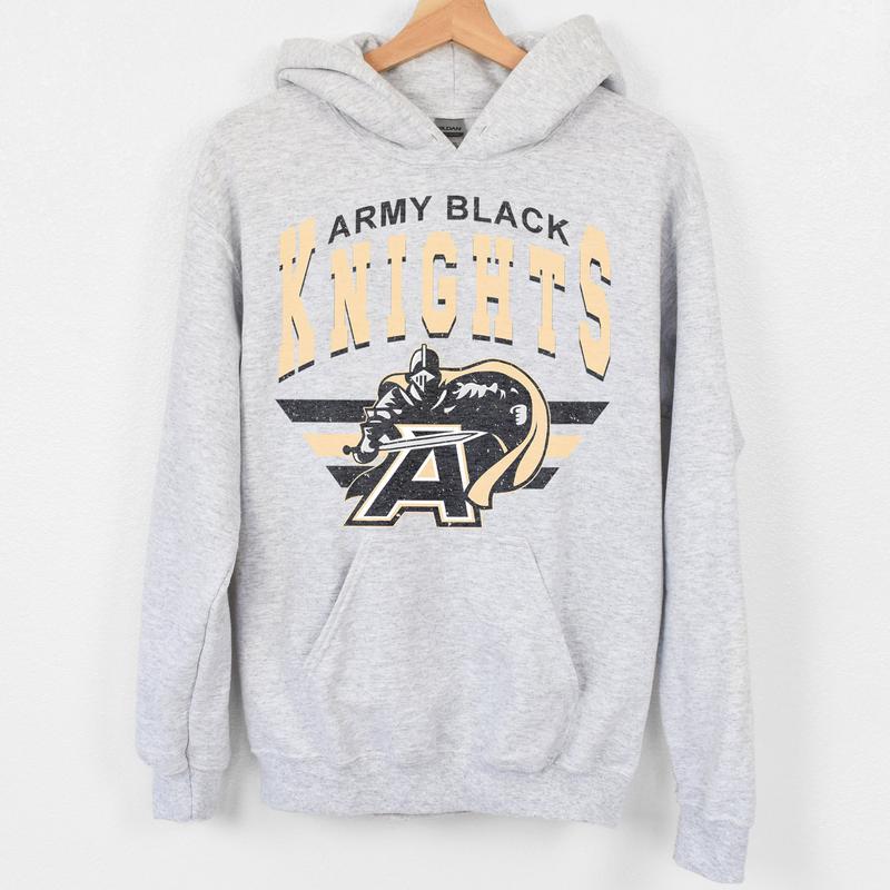 Army Black Knights Vintage NCAA Sweatshirt, United States Military Sport Shirt, Unisex Classic Gift NCAA Style, Football Fans Collection, Comfort
