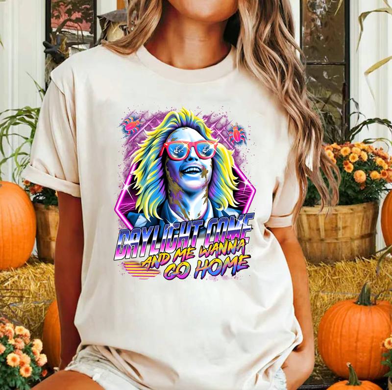 Beetle Juice Tee, The Juice Is Loose, Tim Burton Inspired, Michael Keaton, Beetlejuice Mashup Halloween Shirt 80s Movie Fashion, Beetlejuice