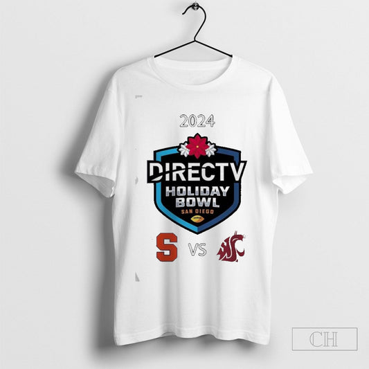 Syracuse Orange Vs Washington State Cougars Holiday Bowl 27th December Ncaa Division Shirt 3