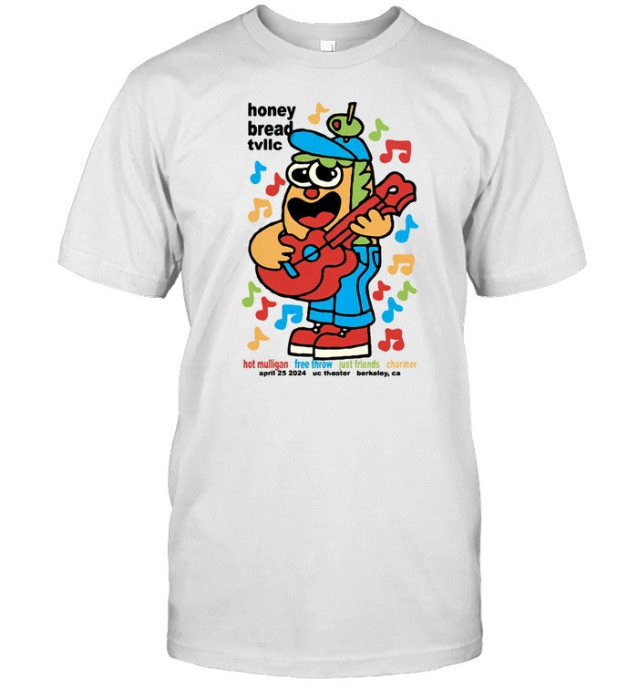 Honey Bread Tvllc Hot Mulligan Free Throw Just Friends Charmer Shirt