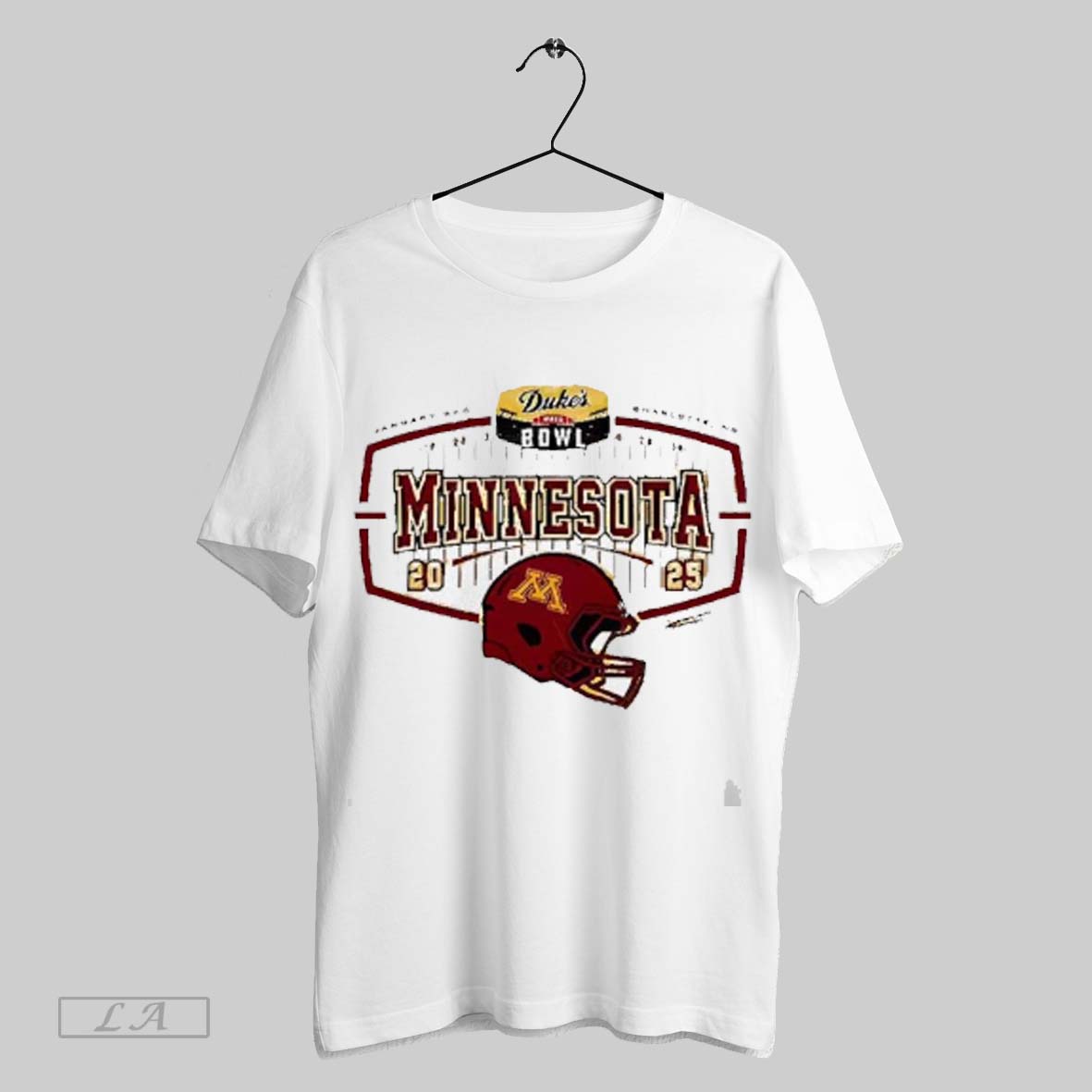 Premium Minnesota Golden Gophers Football In 2025 Dukes Mayo Bowl Helmet Unisex T Shirts