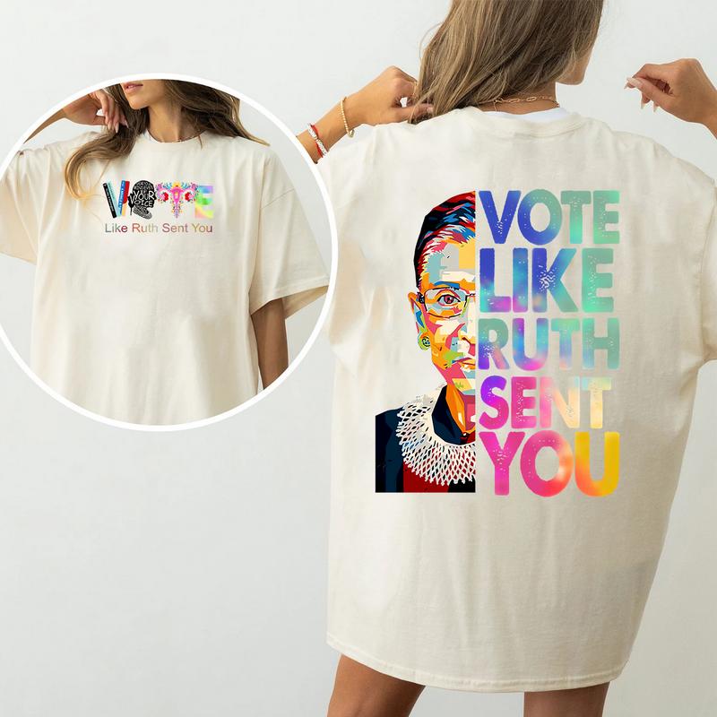 V0ote Reproductive Rights Banned Books Election Shirt Unisex