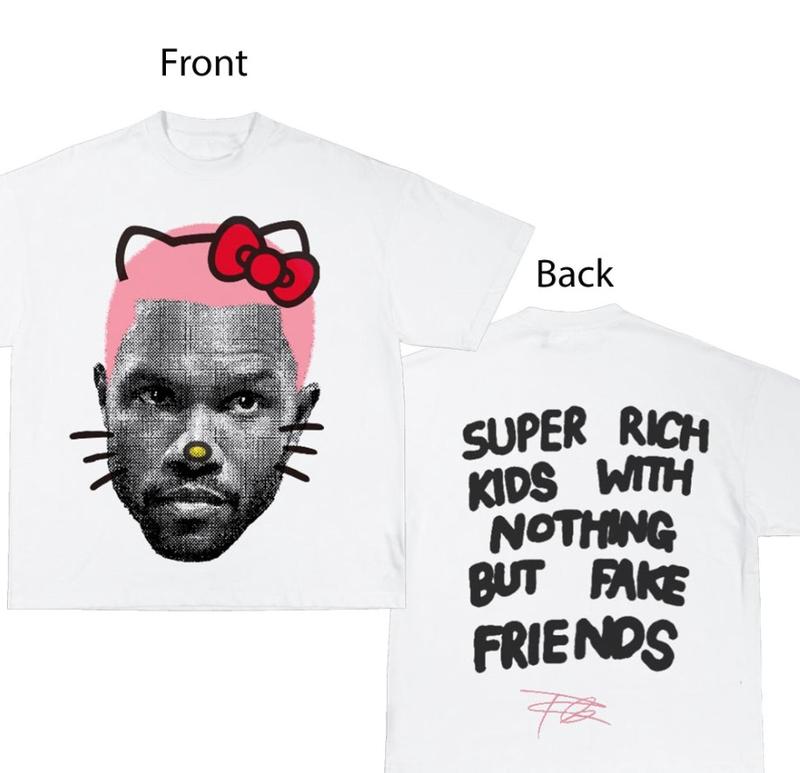 Frank Kitty (PINK) Cute Graphic Tee Shirt