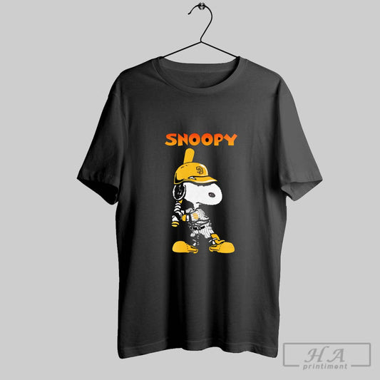 San Diego Padres Snoopy Special Baseball 2025 Shirt