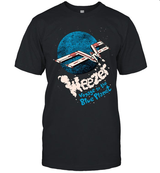 Limited Weezer Voyage To The Blue Planet Tour 2024 Tee
