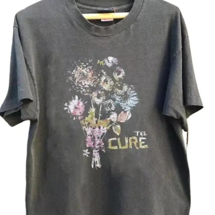Vintage The Cure Band T-Shirt Unisex All Size Cotton Fabric