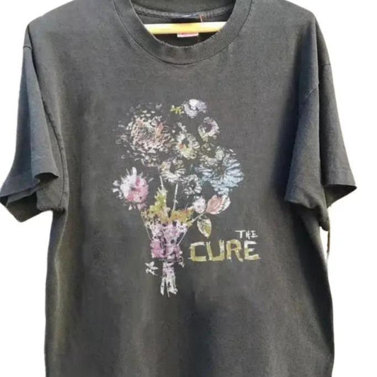 Vintage The Cure Band T-Shirt Unisex All Size Cotton Fabric