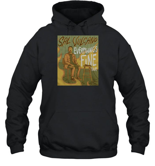 Sal Vulcano Everything's Fine Tour Artwork Hoodie