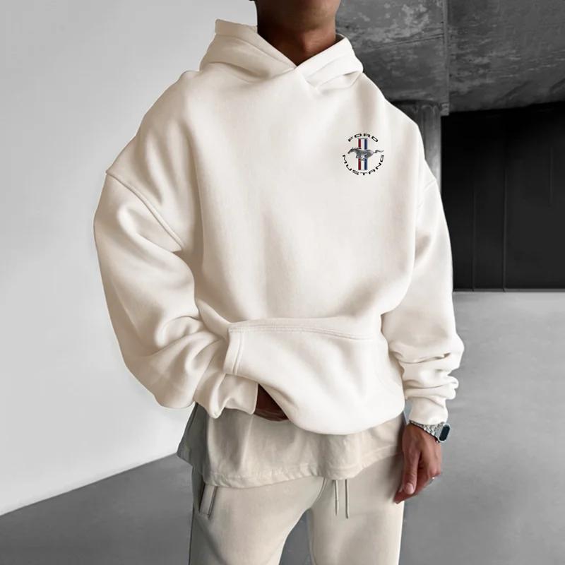 Classic Mustang Racing Hoodie, Unisex, Menswear, Car Hoodie, Classic Cotton