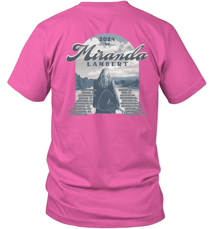 Miranda Lambert 2024 Tour Concert Shirt