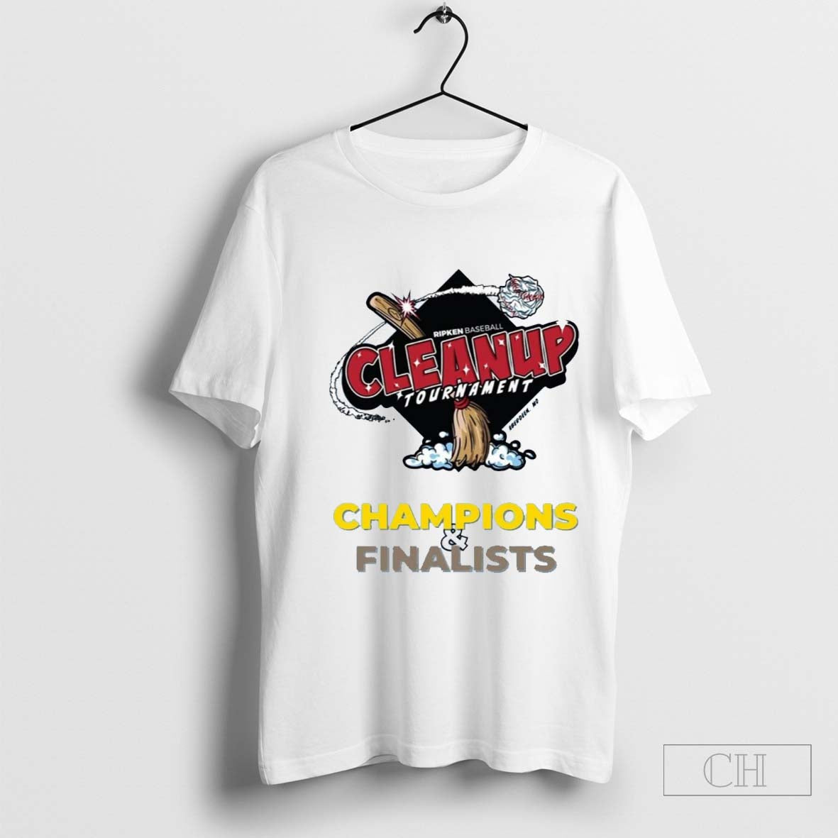 Ripken Baseball Cleanup Tournament Champions And Finalist Aberdeen MD Painting t-shirt