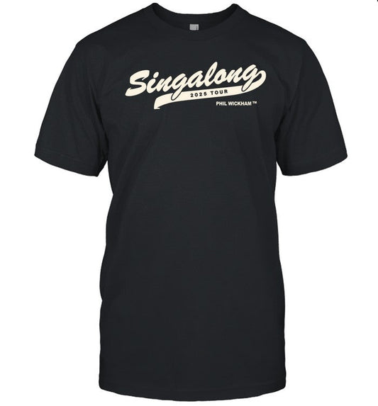 Phil Wickham Singalong Tour 2025 New T Shirt