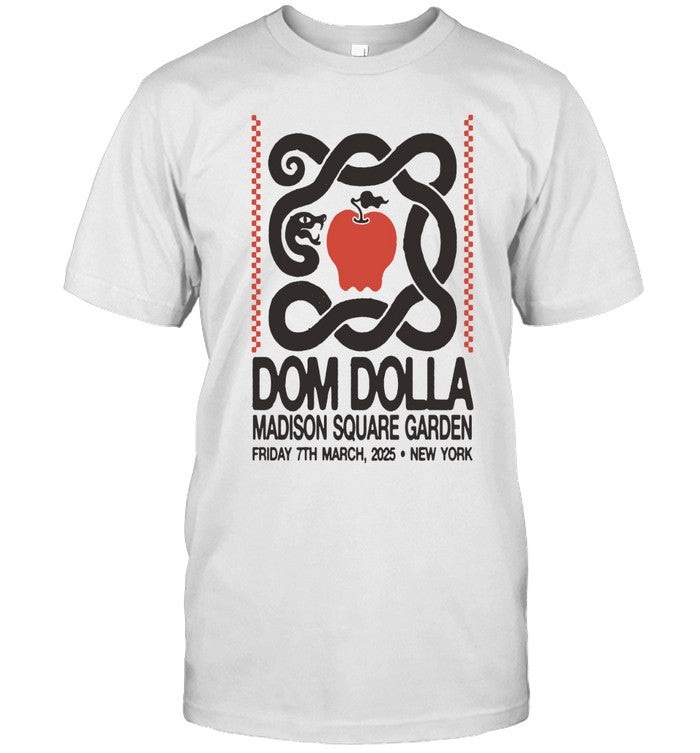 Limited Dom Dolla March 7 2025 Madison Square Garden New York Shirt