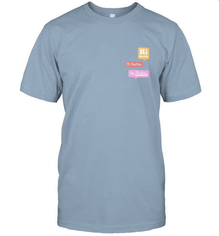 Barbie The Movie Hi Barbie! Hi Ken! Tee Shirt