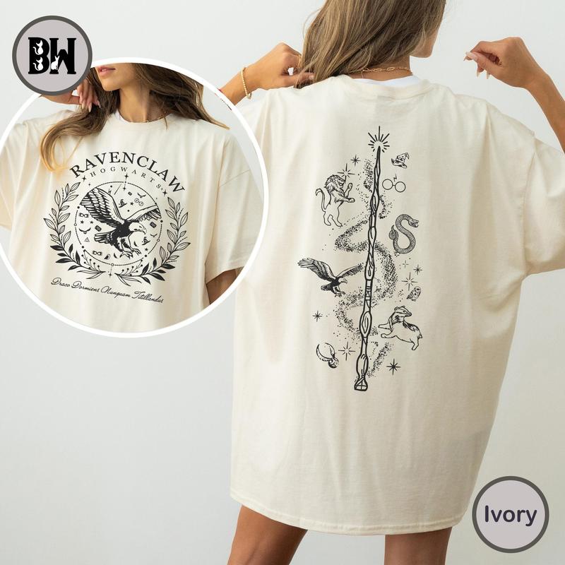 Ravenclaw Vintage, Hogwarts House Sweatshirts, Wizard World Sweatshirt, Magic World Shirt, Hp Fan Gift, Unisex T Shirt, Sweatshirt