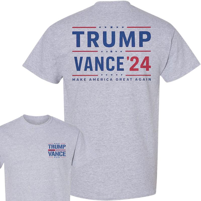 Trum Vance' 24 Make Ameica Great Shirt, President Trum, J.D. Vance Take America Back Shirt, Trum Supporter Shirt, MAGA Unisex Cotton Tee, For Men, For