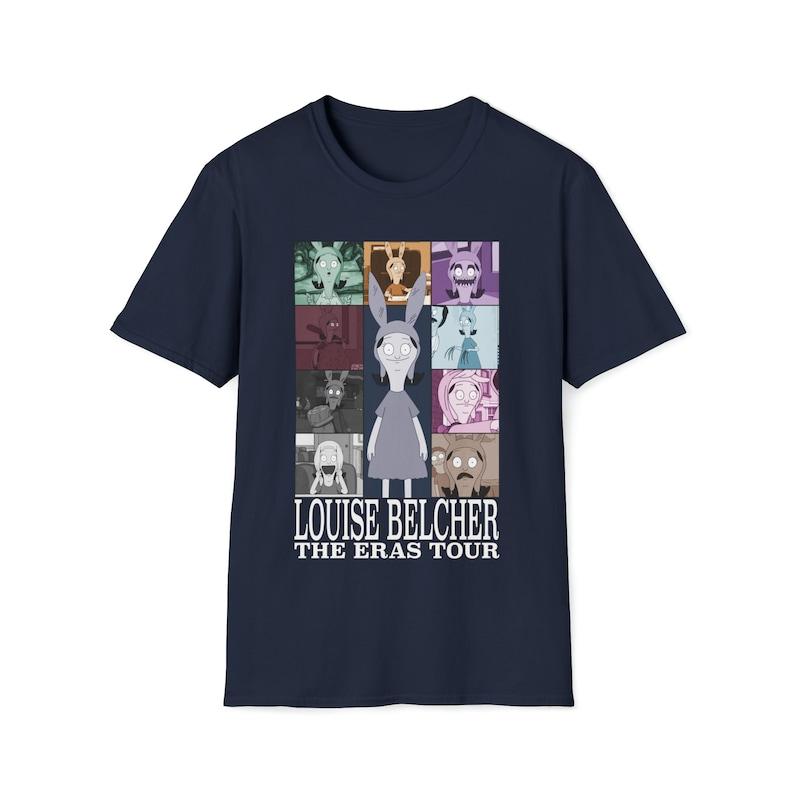 Louise Belcher The Eras Tour Unisex Softstyle T-Shirt, bob's burgers merch, gift for her, gift for him, gift for bob's burgers fans, tv show