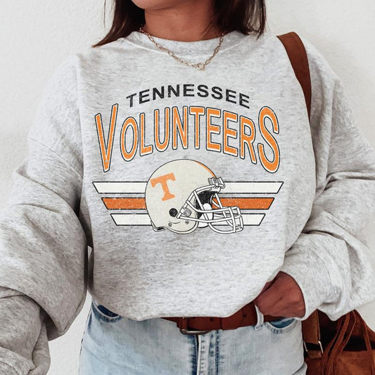 Tennessee Volunteers Vintage Football NCAA Sweatshirt, Vintage The University Of Tennessee Sweatshirt, Unisex Vintage Sweatshirt NCAA, Classic Sport Sweatshirt, Gifts For Football Fan Sport
