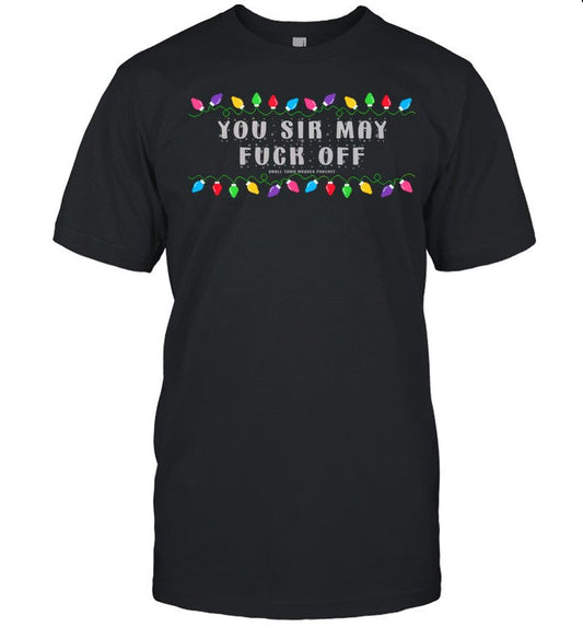 Small Town Murder YSMFO Holiday Black Hot T Shirt