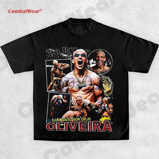 OLIVEIRA-DO BRONX TEE, Boxing T-shirt, Fighter Tee, Boxer Shirt, Sports Shirt, Vintage Boxing Tee, Graphic Boxing Champ T-Shirt Hoodie Sweatshirts