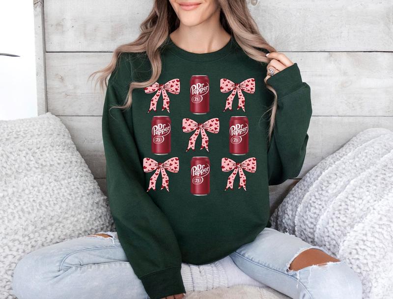 Dr Pepper Sweatshirt Hoodie, Dr Pepper Maroon Sweatshirt, Coquette Dr Pepper Shirt, Diet Coquette Sweater, Dr Pepper Shirts For Women, Dr Pepper Lover Gift, Soda Sweater, Dr Pepper Pink Bow Shirt, Trendy Pink Bow Sweatshirts
