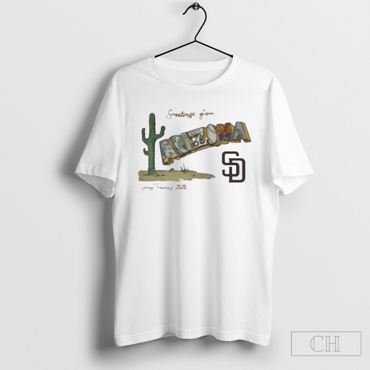 San Diego Padres Tiny Turnip Infant Spring Training 2025 T Shirt Sweater