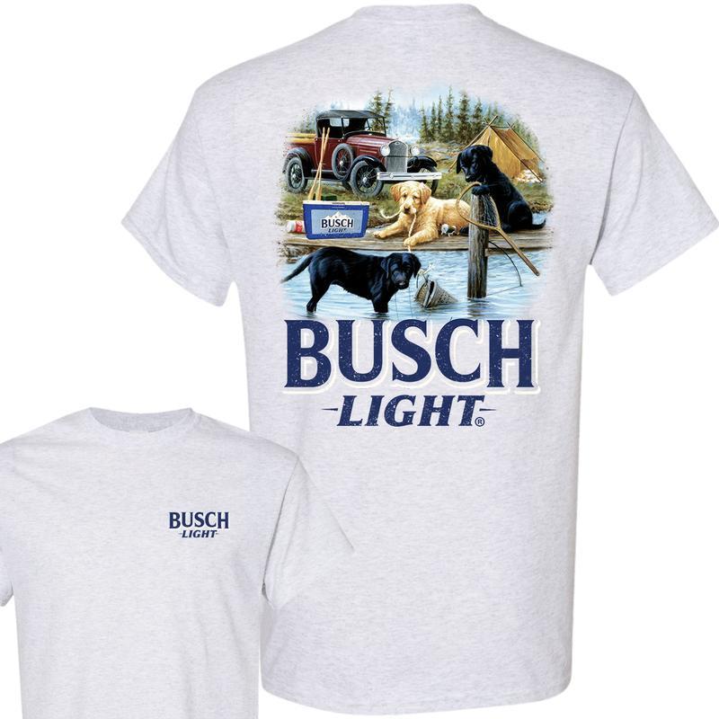 Busch Light, Limited Busch Light Men Best Friend T-shirt, Unisex T-shirt, Casual Graphic Round Neck T-shirt for Summer, Fashion Men's Top for Daily We