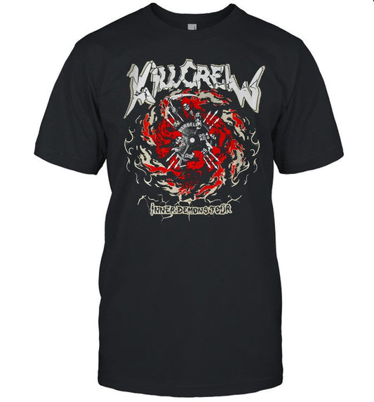 Kill Crew Demons Tour 2024 T Shirt