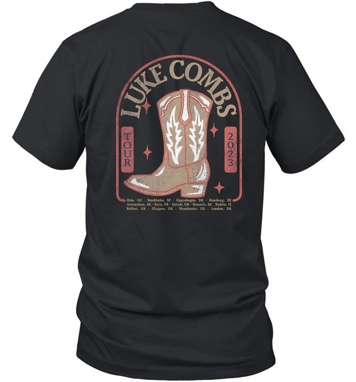 LUKE COMBS TOUR BOOT TEE