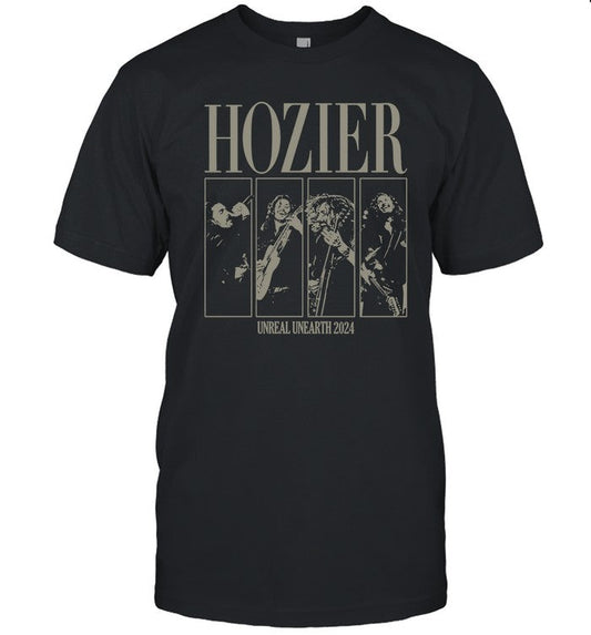Hozier Unreal Unearth 2024 Photo Tour T Shirt